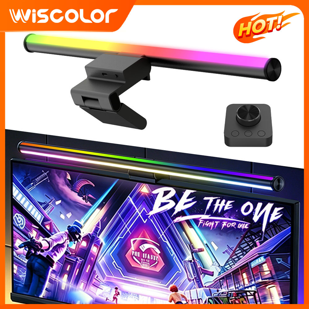 Gaming Accessories App - Barra de Luz RGBIC para Monitor,