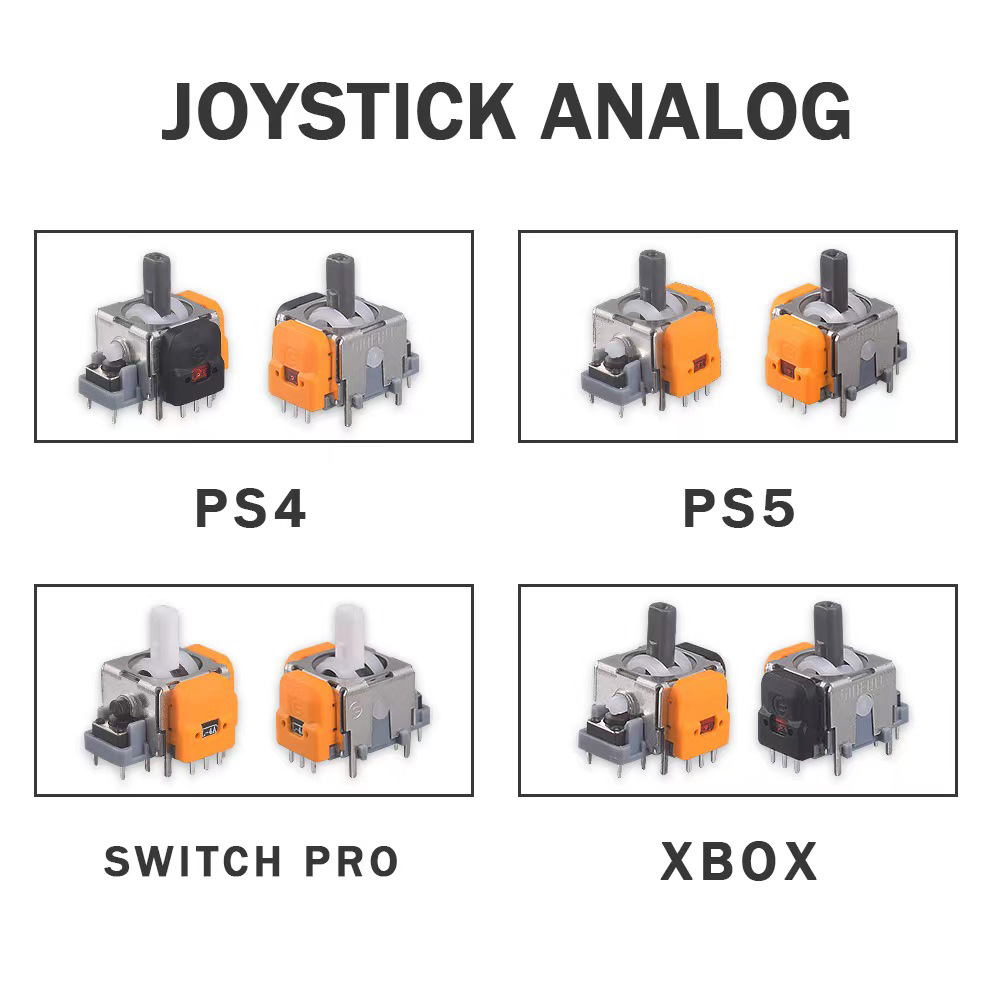 Gaming Accessories For Ps5 - 2/10 Uds. Joystick electromagnético Hall, mango