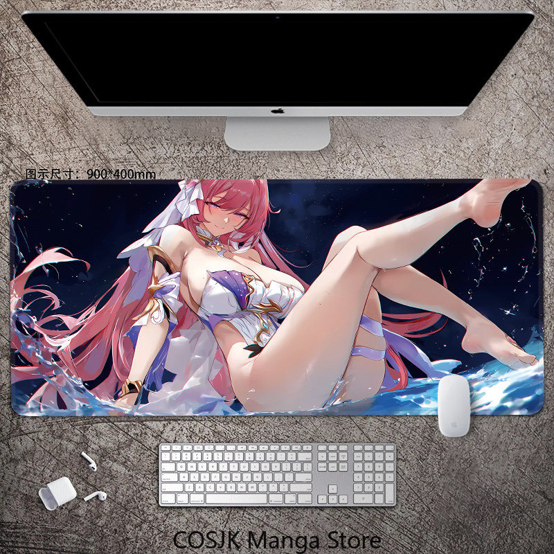 Gaming Accessories Gamestop - Alfombrilla de ratón para juegos Anime