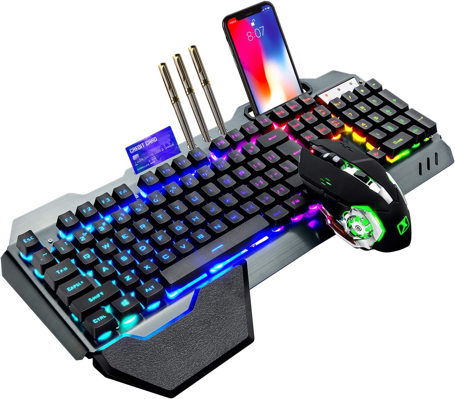 Gaming Accessories Combo - Combo de teclado y ratón inalámbricos