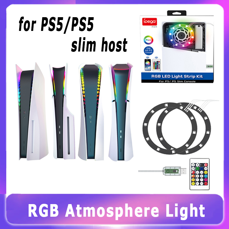 Gaming Accessories App - Luz LED RGB para consola delgada