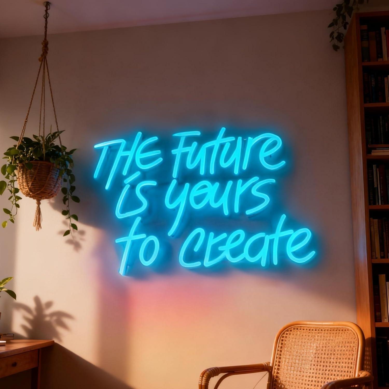 Accessories For Your Gaming Room - El Futuro Es Tuyo, Letrero de
