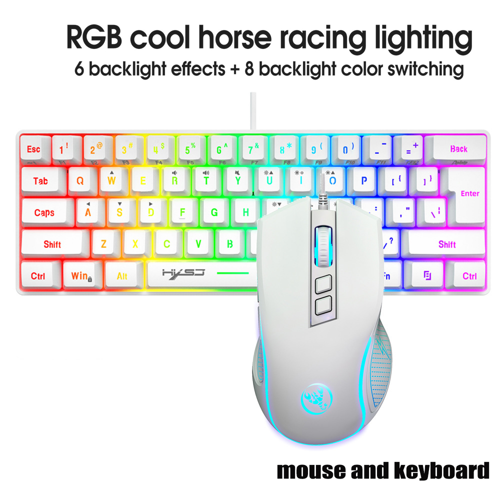 Gaming Accessories Combo - Kit de Teclado y Ratón Gamer,