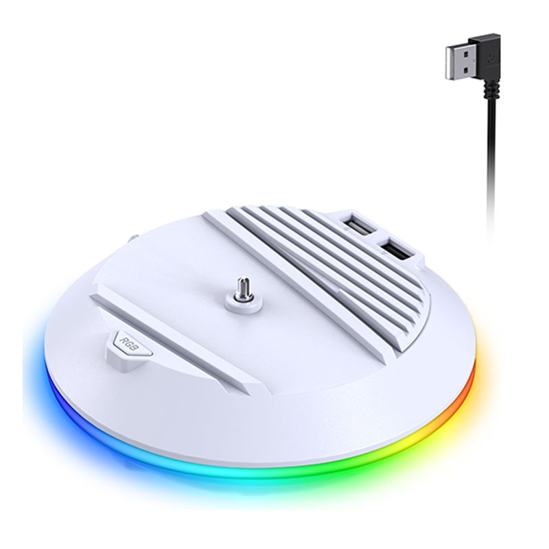 Gaming Accessories Lights - Soporte vertical AED7 con luz RGB