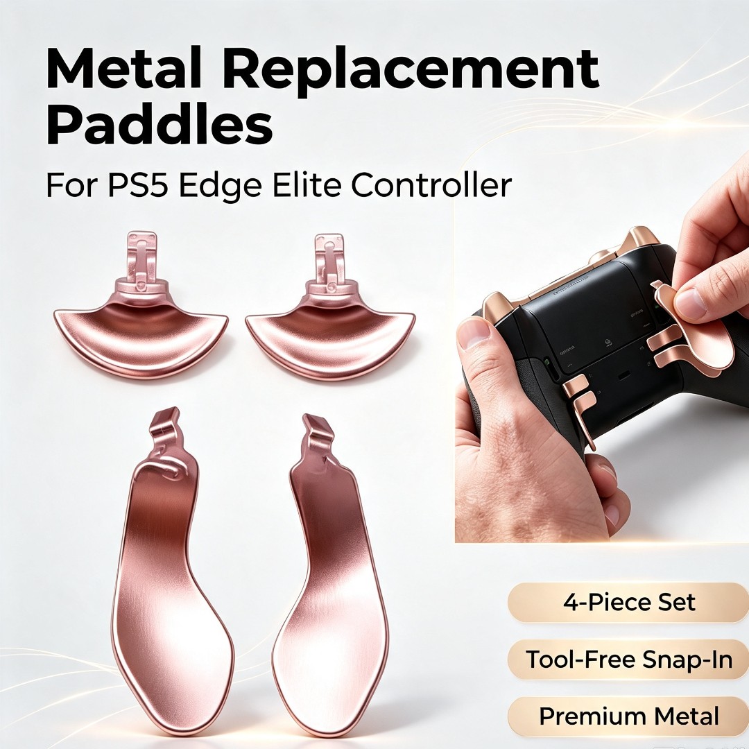 Gaming Accessories Ps5 - Palancas de Repuesto Metálicas para Control
