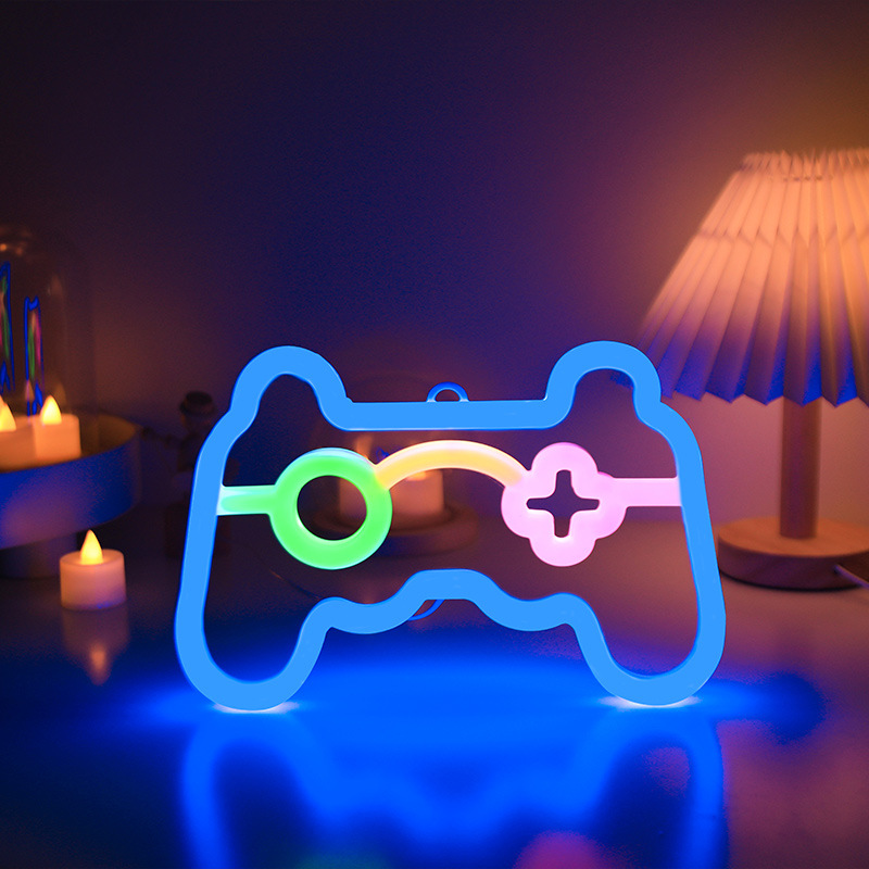 Accessories For Your Gaming Room - Luces de Neón para Gamers, Lámpara