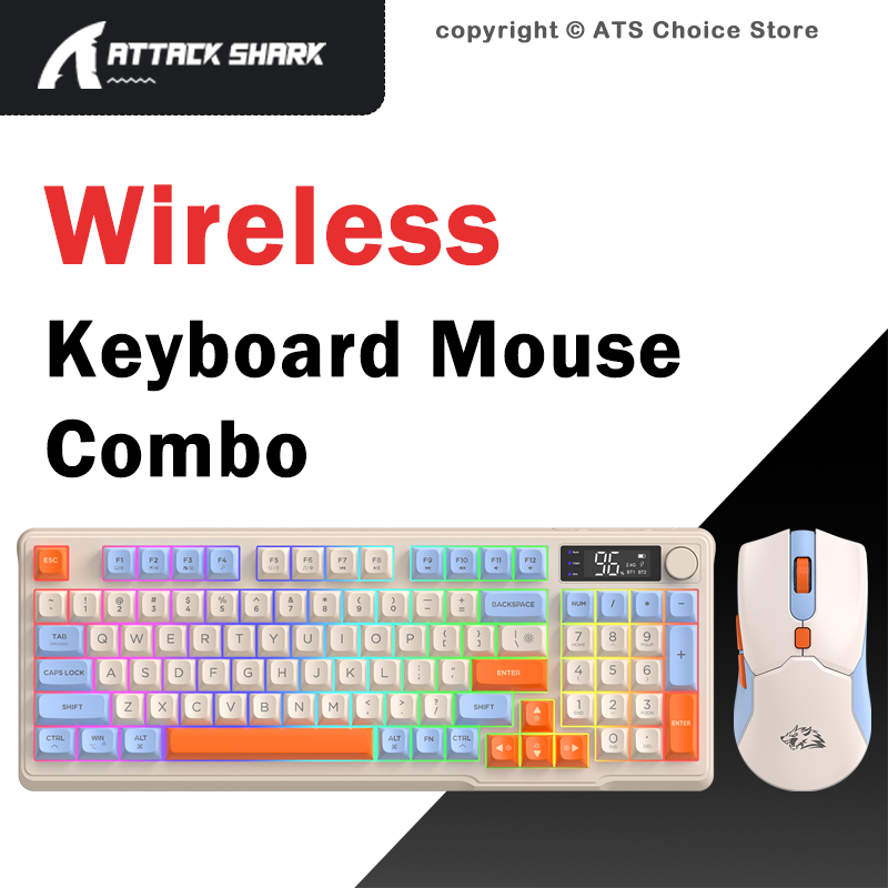 Gaming Accessories Combo - Combo de Teclado y Ratón Inalámbrico