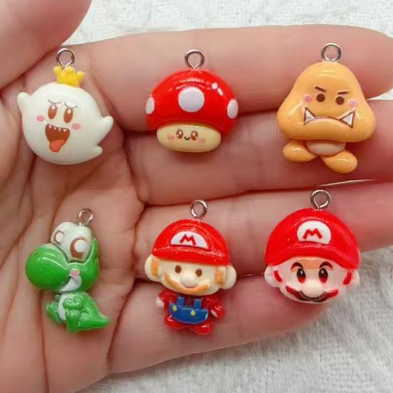 Gaming Accessories Gifts - 10 piezas de colgantes de resina