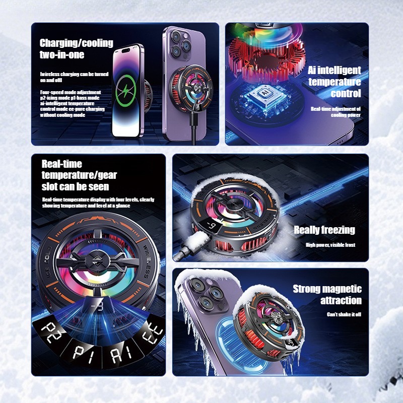 Enfriador de Teléfono Magnétic - Gaming Accessories Iphone reseña y precio