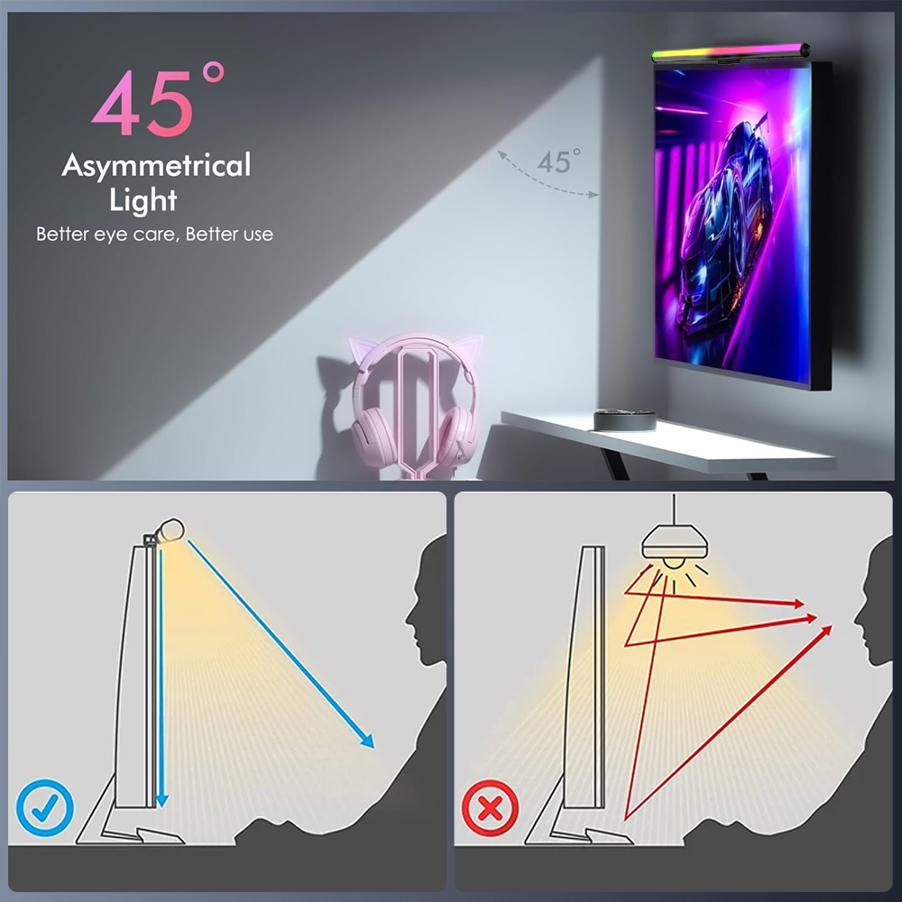 Barra de Luz RGBIC para Monito - Gaming Accessories App reseña y precio