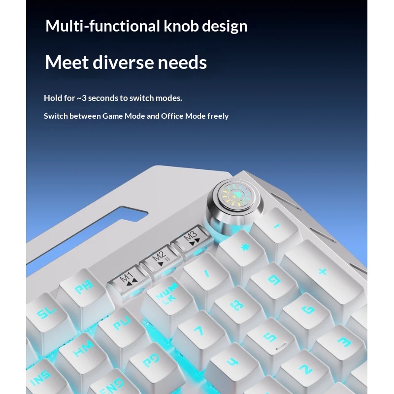 Combo de Teclado Mecánico Inal - Gaming Accessories Combo reseña y precio