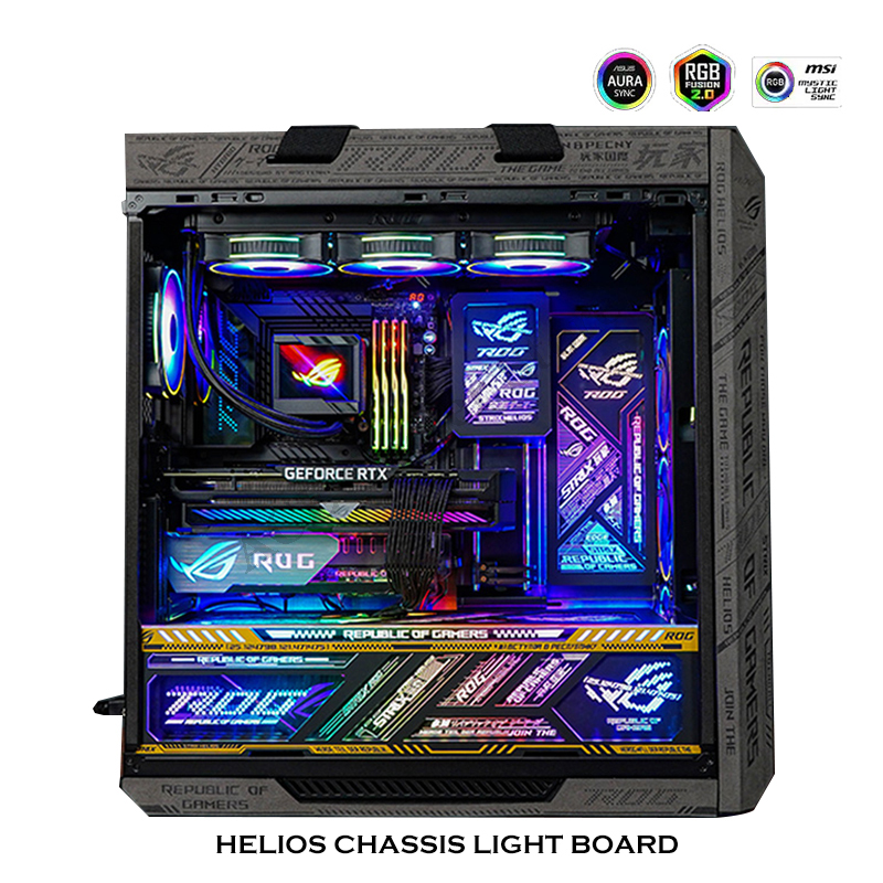 Caja de PC con espejo RGB, Pan - Gaming Accessories Lights reseña y precio