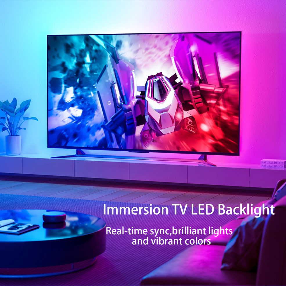 Retroiluminación Led de TV amb - Gaming Accessories Lights reseña y precio