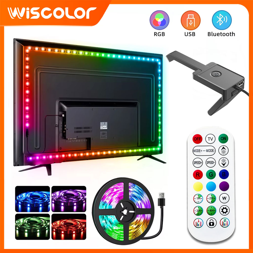 Tira de luces LED RGB intelige - Gaming Accessories App reseña y precio