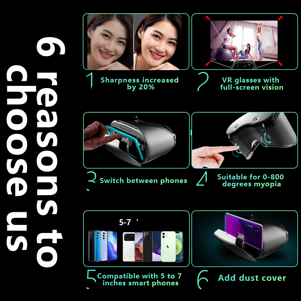 Gafas VR de realidad Virtual 3 - Gaming Accessories Iphone reseña y precio