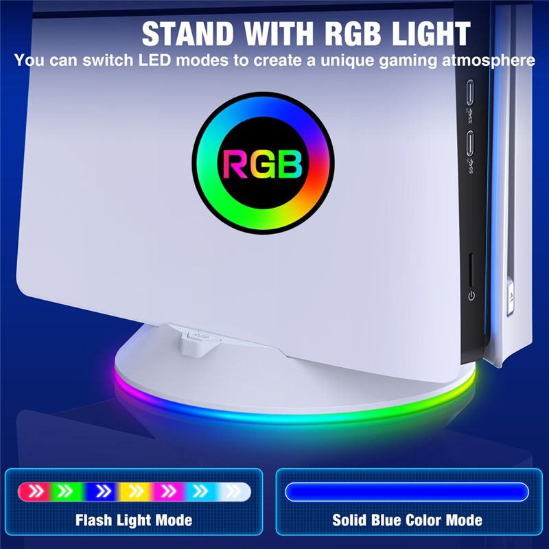 Soporte vertical AED7 con luz  - Gaming Accessories Lights reseña y precio