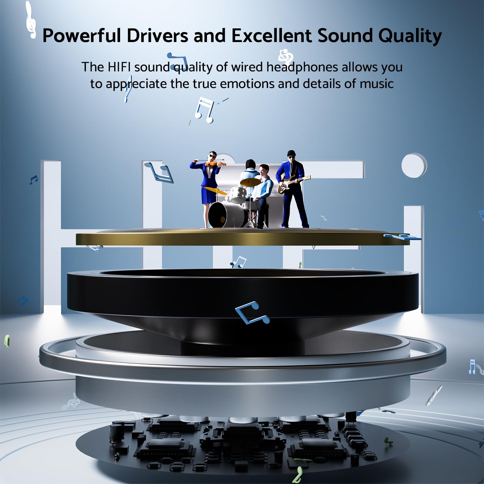 Auriculares envolventes HiFi,  - Gaming Accessories Iphone reseña y precio