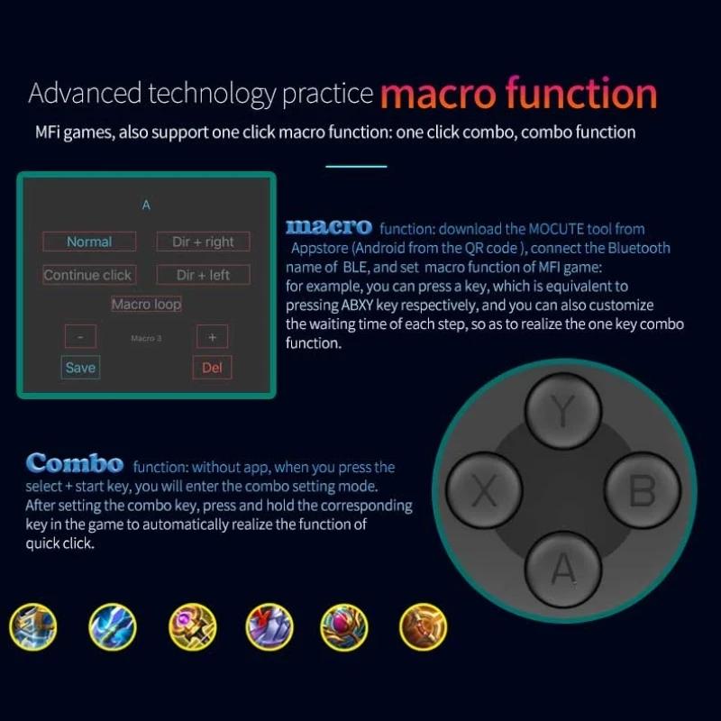Mando de teléfono móvil para i - Gaming Accessories Iphone reseña y precio