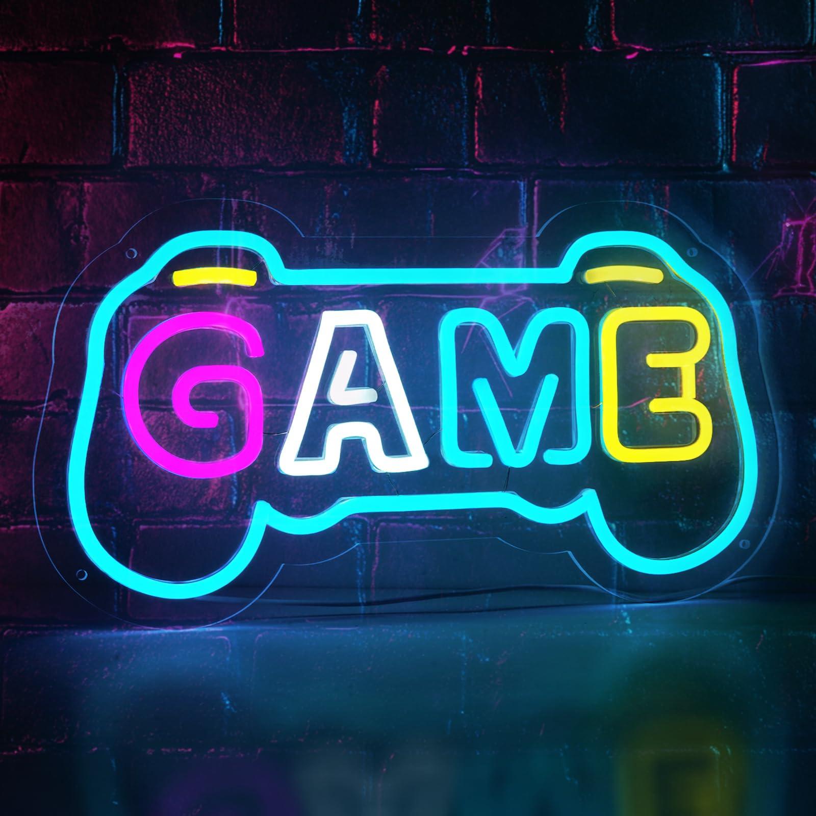 Letrero Luminoso LED USB con F - Gaming Accessories Boys reseña y precio