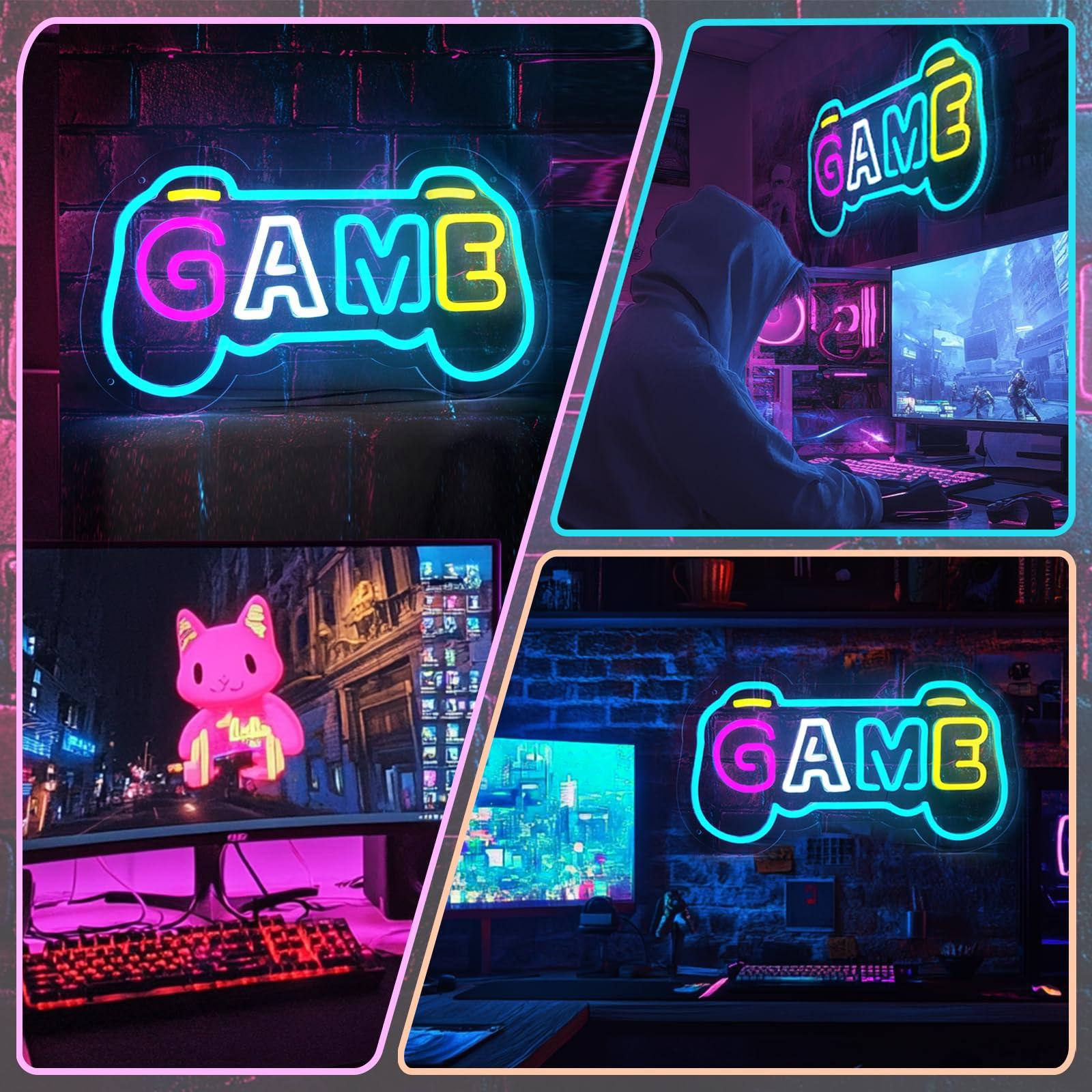 Letrero Luminoso LED USB con F - Gaming Accessories Boys reseña y precio
