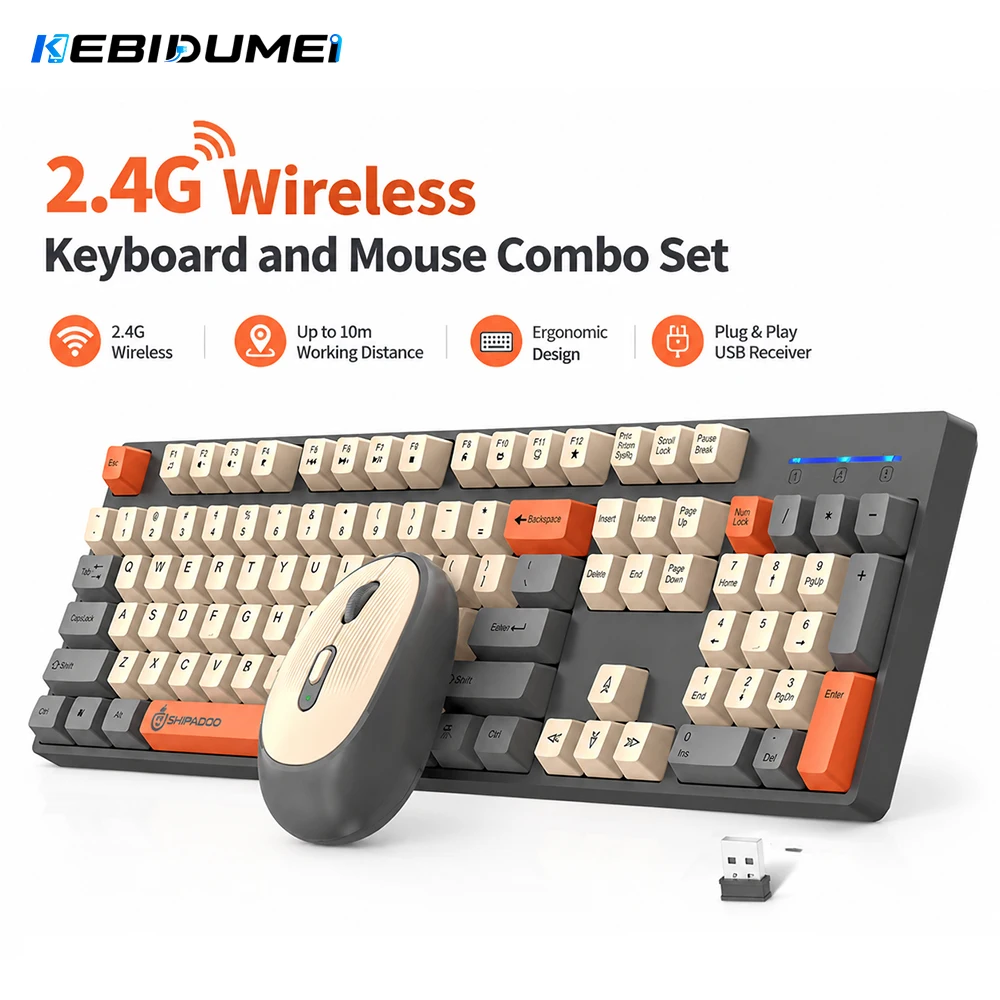 KEBIDUMEI-Juego combinado de t - Gaming Accessories Combo reseña y precio