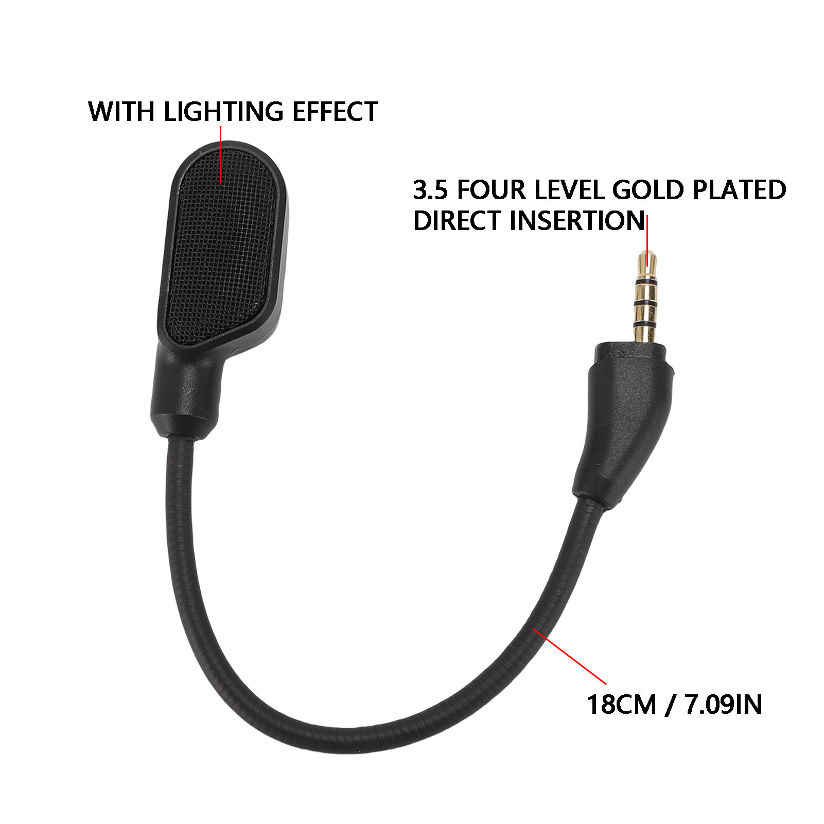 Micrófono de Repuesto para Aur - Gaming Accessories Lights reseña y precio