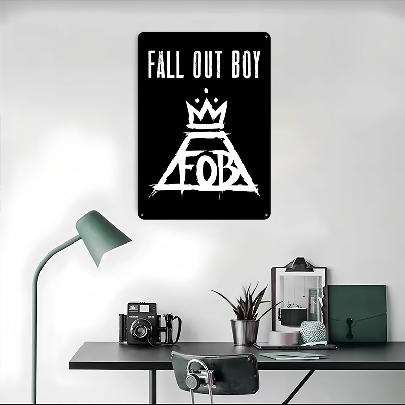 Placa de Metal Fall Out Boy, P - Gaming Accessories Boys reseña y precio