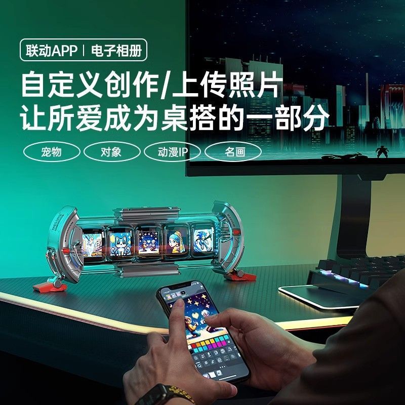 Reloj Nixie Inteligente Divoom - Gaming Accessories App reseña y precio