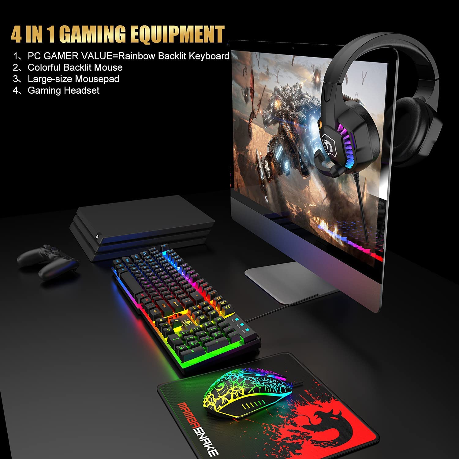 MAMBASNAKE X ZIYOULANG T11 Dis - Gaming Accessories Combo reseña y precio