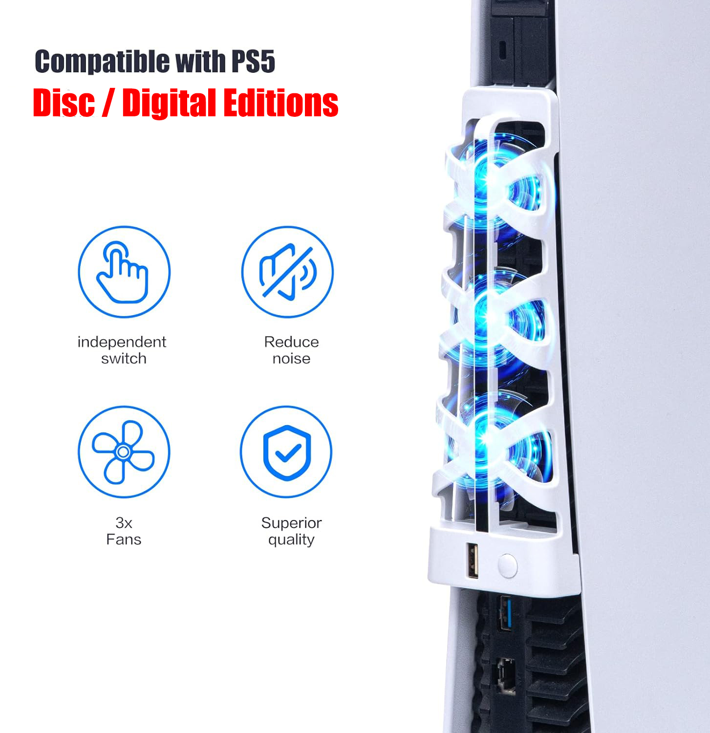 Ventilador de Refrigeración Si - Gaming Accessories Lights reseña y precio
